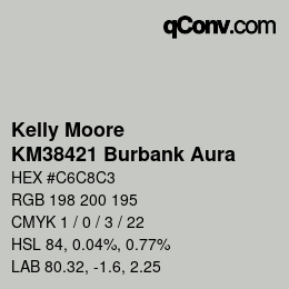 Code couleur: Kelly Moore - KM38421 Burbank Aura | qconv.com