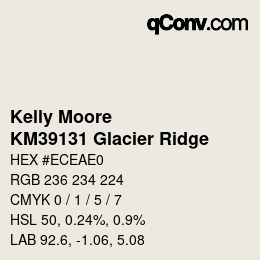 カラーコード: Kelly Moore - KM39131 Glacier Ridge | qconv.com