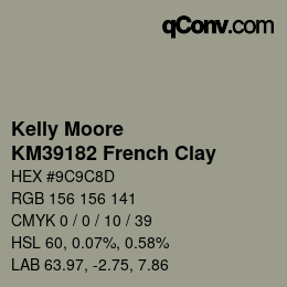 Farbcode: Kelly Moore - KM39182 French Clay | qconv.com