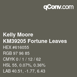 Farbcode: Kelly Moore - KM39205 Fortune Leaves | qconv.com