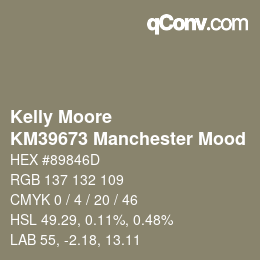 Farbcode: Kelly Moore - KM39673 Manchester Mood | qconv.com