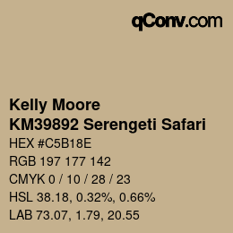 Code couleur: Kelly Moore - KM39892 Serengeti Safari | qconv.com