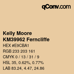 Farbcode: Kelly Moore - KM39962 Ferncliffe | qconv.com