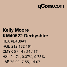 カラーコード: Kelly Moore - KM40522 Derbyshire | qconv.com