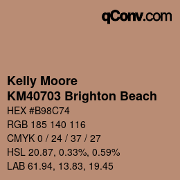 Farbcode: Kelly Moore - KM40703 Brighton Beach | qconv.com