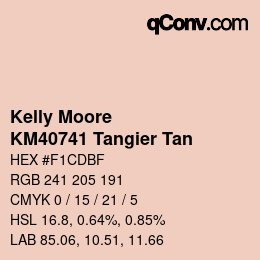 カラーコード: Kelly Moore - KM40741 Tangier Tan | qconv.com
