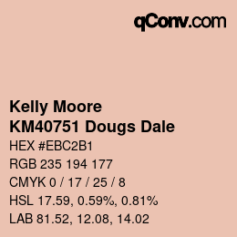 Farbcode: Kelly Moore - KM40751 Dougs Dale | qconv.com