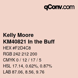 Code couleur: Kelly Moore - KM40821 In the Buff | qconv.com