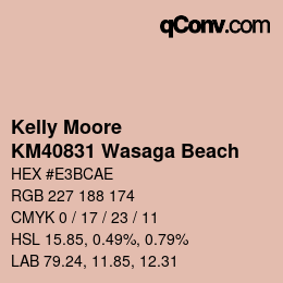 Color code: Kelly Moore - KM40831 Wasaga Beach | qconv.com