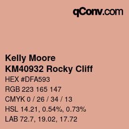 Farbcode: Kelly Moore - KM40932 Rocky Cliff | qconv.com