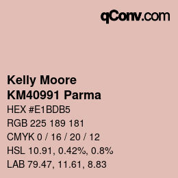Farbcode: Kelly Moore - KM40991 Parma | qconv.com