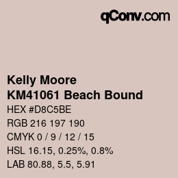 Color code: Kelly Moore - KM41061 Beach Bound | qconv.com