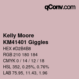 Farbcode: Kelly Moore - KM41401 Giggles | qconv.com