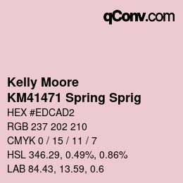 Color code: Kelly Moore - KM41471 Spring Sprig | qconv.com