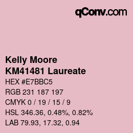 Color code: Kelly Moore - KM41481 Laureate | qconv.com