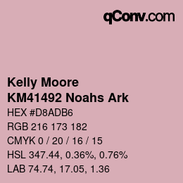 Color code: Kelly Moore - KM41492 Noahs Ark | qconv.com