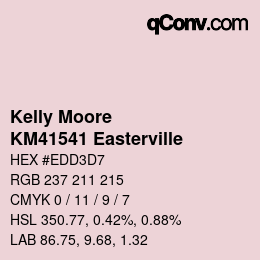 Color code: Kelly Moore - KM41541 Easterville | qconv.com