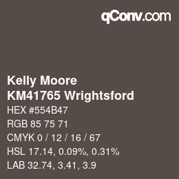 Color code: Kelly Moore - KM41765 Wrightsford | qconv.com