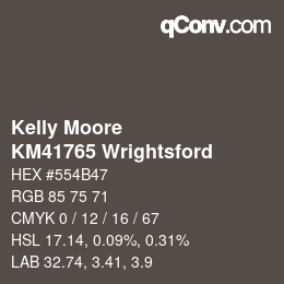 颜色代码: Kelly Moore - KM41765 Wrightsford | qconv.com