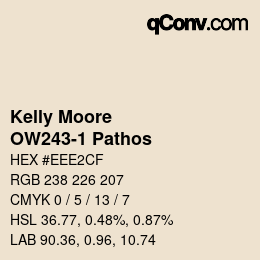 Code couleur: Kelly Moore - OW243-1 Pathos | qconv.com
