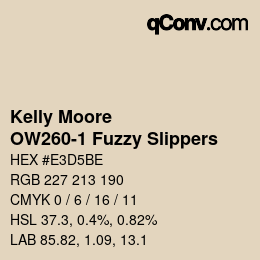 颜色代码: Kelly Moore - OW260-1 Fuzzy Slippers | qconv.com
