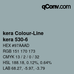 Código de color: kera Colour-Line - kera 530-6 | qconv.com