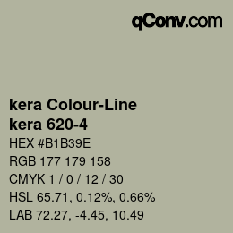 Farbcode: kera Colour-Line - kera 620-4 | qconv.com