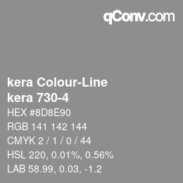 Código de color: kera Colour-Line - kera 730-4 | qconv.com