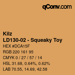 Color code: Kilz - LD130-02 - Squeaky Toy | qconv.com