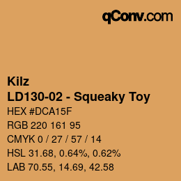 Farbcode: Kilz - LD130-02 - Squeaky Toy | qconv.com