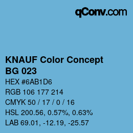 カラーコード: KNAUF Color Concept - BG 023 | qconv.com