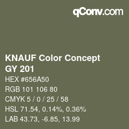 Color code: KNAUF Color Concept - GY 201 | qconv.com