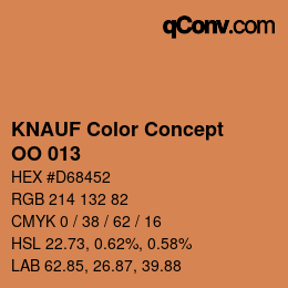 Farbcode: KNAUF Color Concept - OO 013 | qconv.com