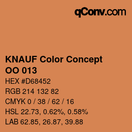 カラーコード: KNAUF Color Concept - OO 013 | qconv.com