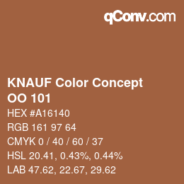 Farbcode: KNAUF Color Concept - OO 101 | qconv.com