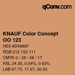 Farbcode: KNAUF Color Concept - OO 123 | qconv.com