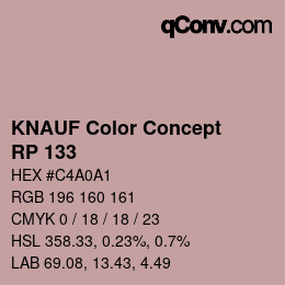 Farbcode: KNAUF Color Concept - RP 133 | qconv.com