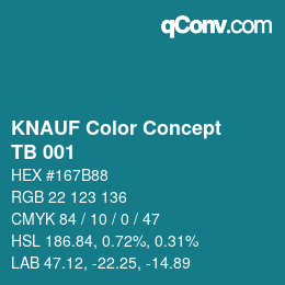 Farbcode: KNAUF Color Concept - TB 001 | qconv.com