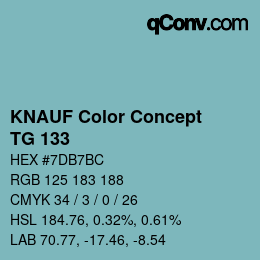 Color code: KNAUF Color Concept - TG 133 | qconv.com