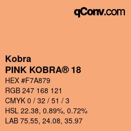 カラーコード: Kobra - PINK KOBRA® 18 | qconv.com