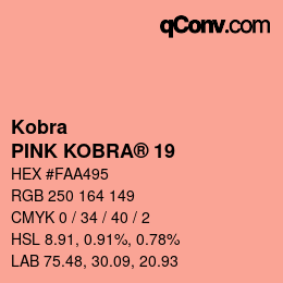 Farbcode: Kobra - PINK KOBRA® 19 | qconv.com