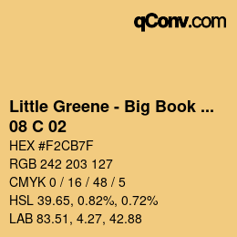 カラーコード: Little Greene - Big Book Of Colours - 08 C 02 | qconv.com