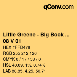カラーコード: Little Greene - Big Book Of Colours - 08 V 01 | qconv.com