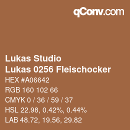 Farbcode: Lukas Studio - Lukas 0256 Fleischocker | qconv.com