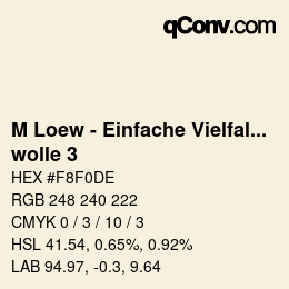カラーコード: M Loew - Einfache Vielfalt - wolle 3 | qconv.com
