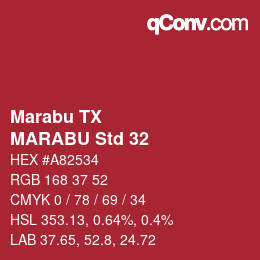 Farbcode: Marabu TX - MARABU Std 32 | qconv.com