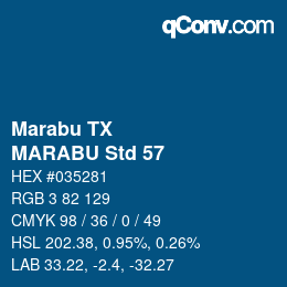 Farbcode: Marabu TX - MARABU Std 57 | qconv.com