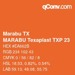 カラーコード: Marabu TX - MARABU Texaplast TXP 23 | qconv.com