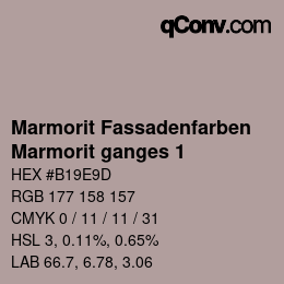 Code couleur: Marmorit Fassadenfarben - Marmorit ganges 1 | qconv.com