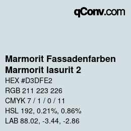 カラーコード: Marmorit Fassadenfarben - Marmorit lasurit 2 | qconv.com